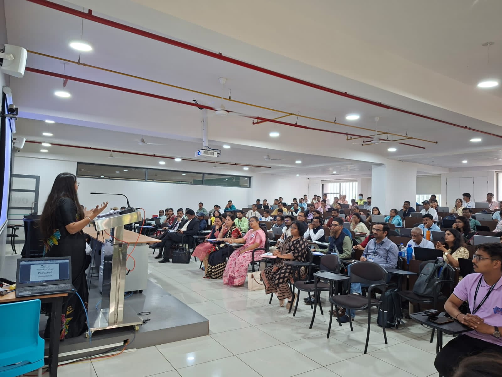  Mr. K. C. Patil, along with the students of the Career Sansad, Smt. Sharadchandrika Suresh Patil College of Pharmacy, Chopda, successfully participated in the 5-Day State-Level Convention held from 3
